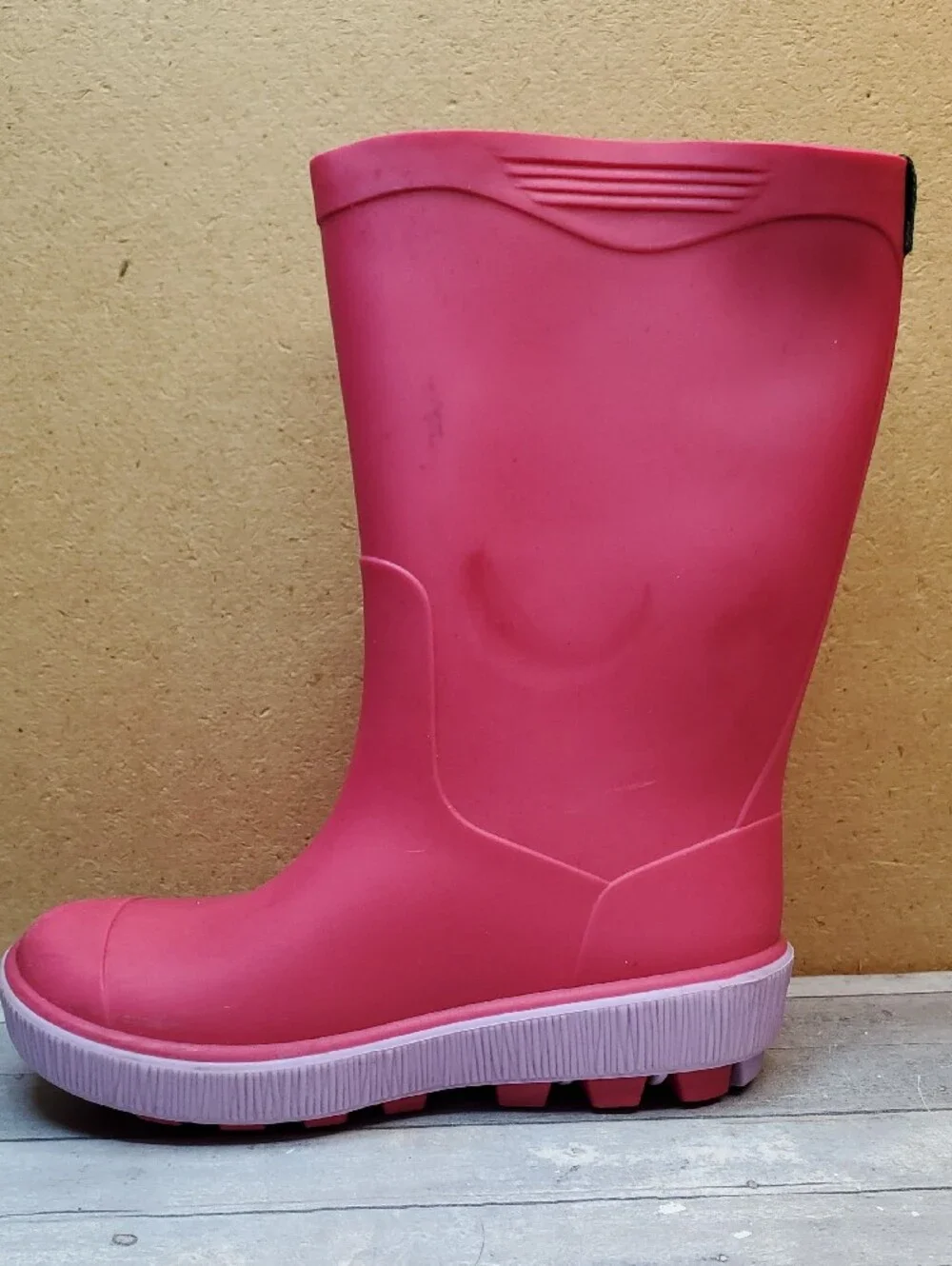 Kamik Stomp Waterproof Rose Pink Rain Boots Size 13